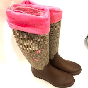 Lilly Pulitzer Women Tall Brown RainBoot w Insert7